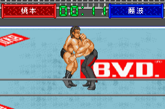 Shin Nippon Pro Wrestling: Toukon Retsuden Advance screenshot 3 for GameBoy Advance